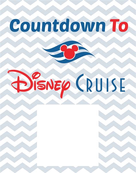 Disney Cruise Countdown Printable